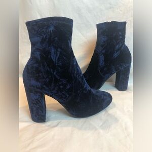 Target brand velvet boots